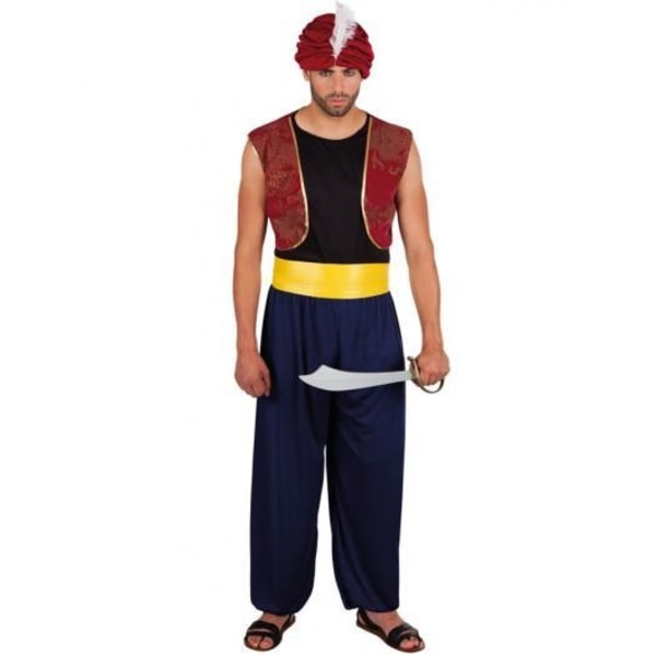 Bandit Sultan Maskeraddräkt Vuxen Multicolor OneSize
