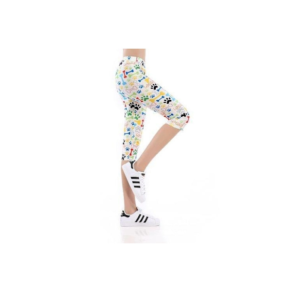 Woof Capri Leggings Multicolor S