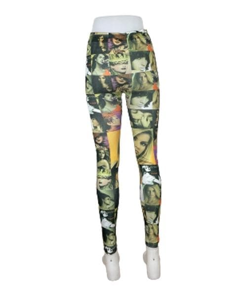 Sömlösa Mönstrade Leggings 3-pack multifärg one size