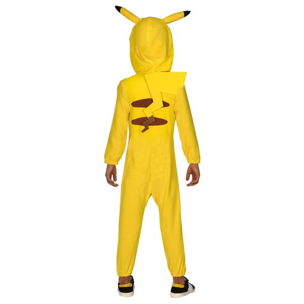 Pokemon Pikachu Thunder Barn Maskeraddräkt Yellow 116