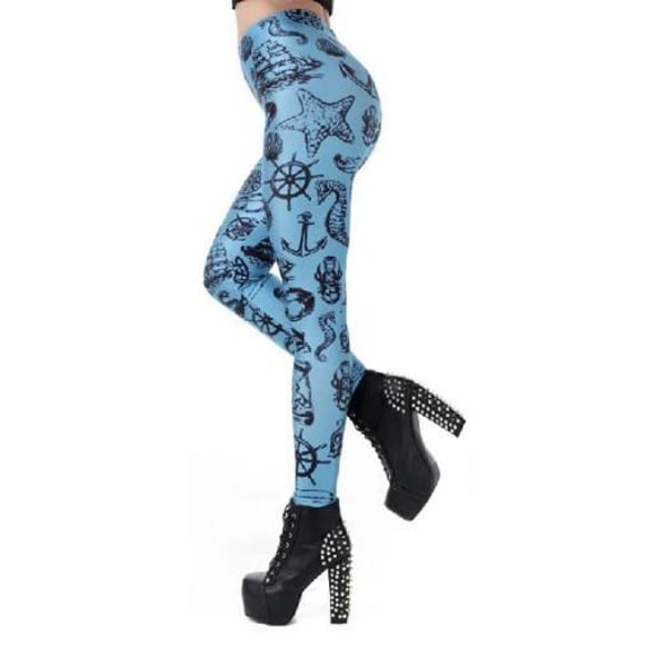 Vind och Segel Leggings Blue S