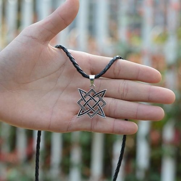 Pirat Viking Halsband Bronze one size