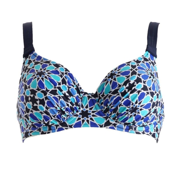 WIKI Fullcup Casablanca Bikini Top Blue 75B