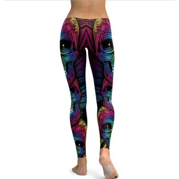 Treeni leggingsit MultiColor S