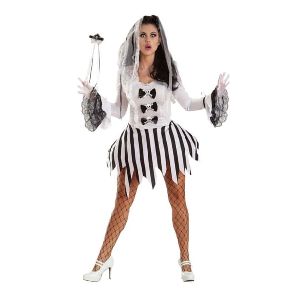 Corpse Dress Naamiainen Halloween White one size