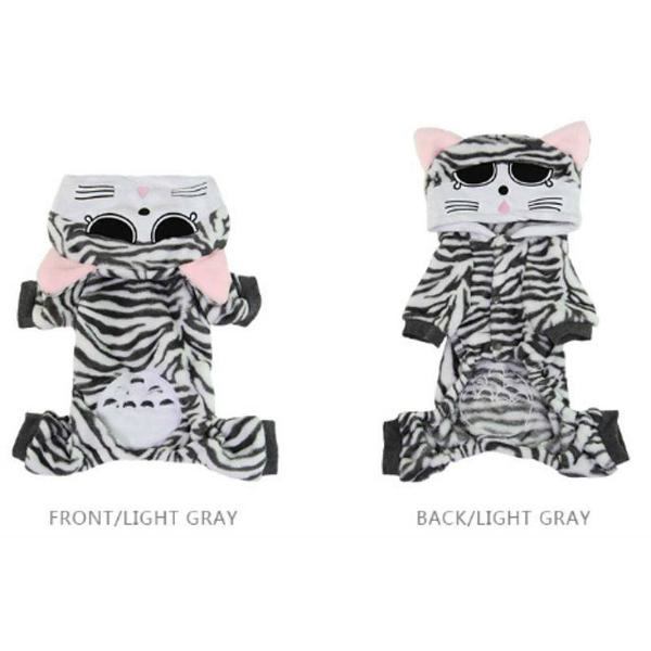 Fleeceoverall Tiger Grå Hundkläder Grey XL