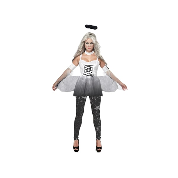 Dödens Ängel Vampyrklänning Maskerad Halloween White one size