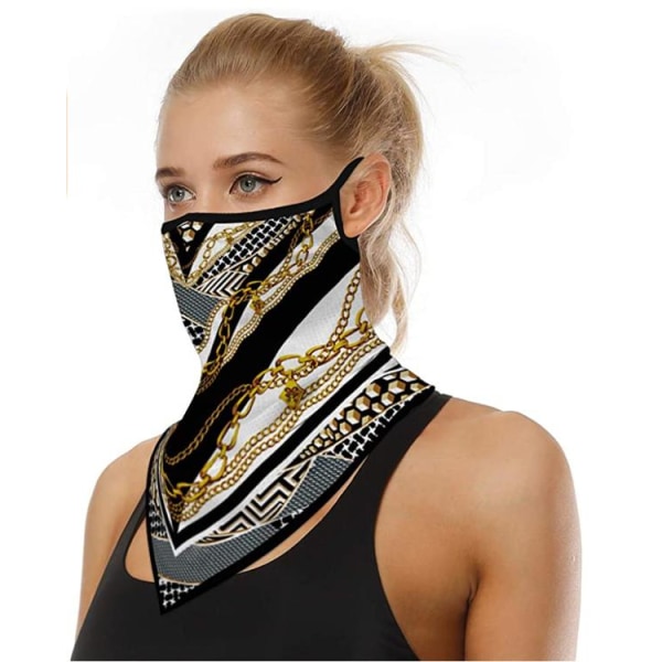 Ansiktsscarf Bandana Baklava Multifunktionsscarfs Tvättbar Multicolor one size
