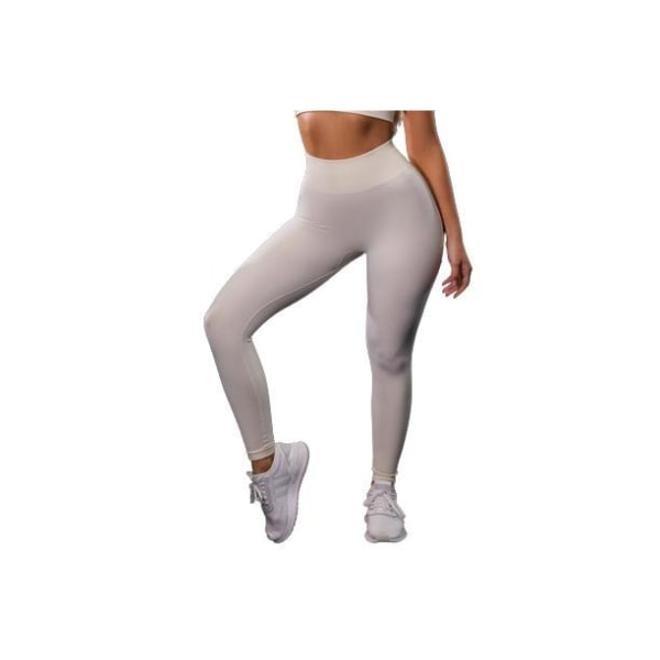 Vit Leggings med hög midja Vit S