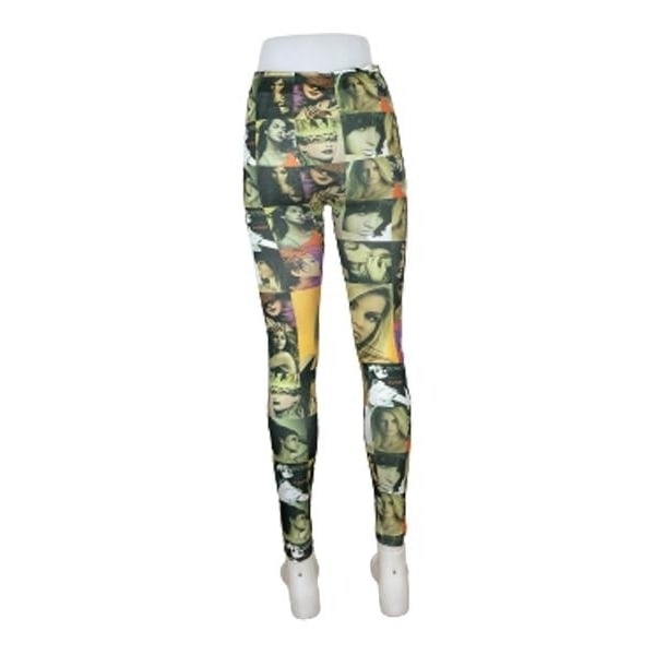 Sömlösa Mönstrade Leggings 3-pack Multicolor one size