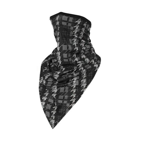 Ansiktsscarf Bandana Baklava Multifunktionsscarfs Tvättbar Svart one size