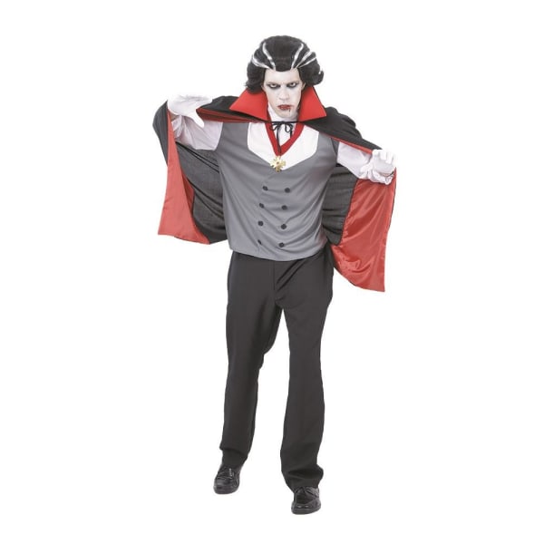 Dracula Vampyr kostume Halloween Black one size