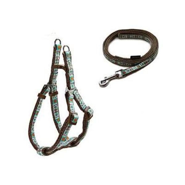 Hundsele + Hundkoppel Multicolor
