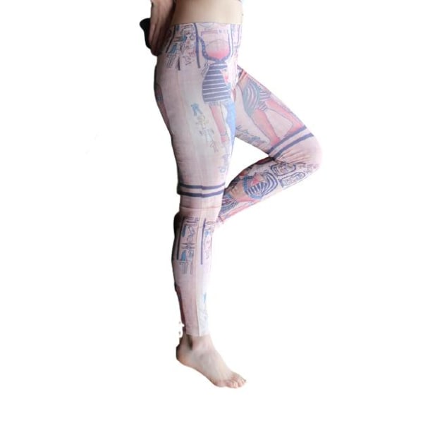 Egyptisk Mönstrade Leggings Multicolor one size