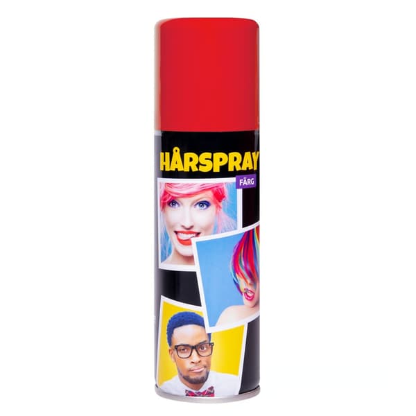 Hårspray Färg Röd Red