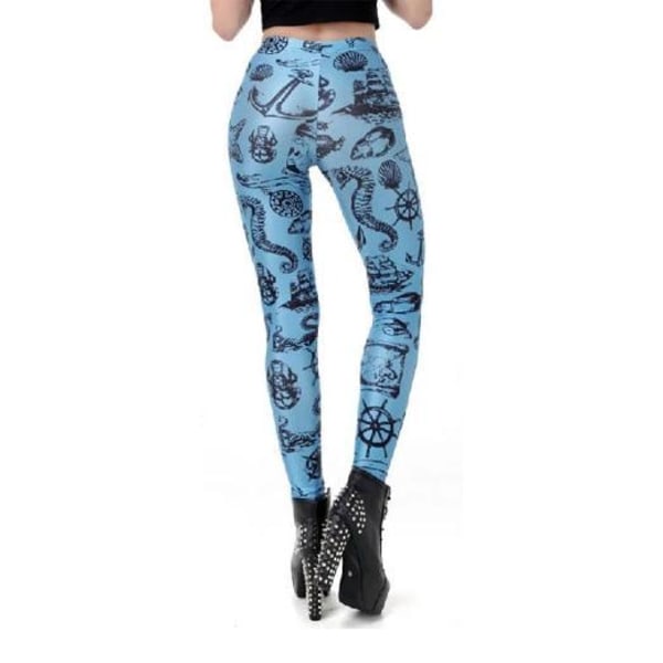 Vind och Segel Leggings Blue S