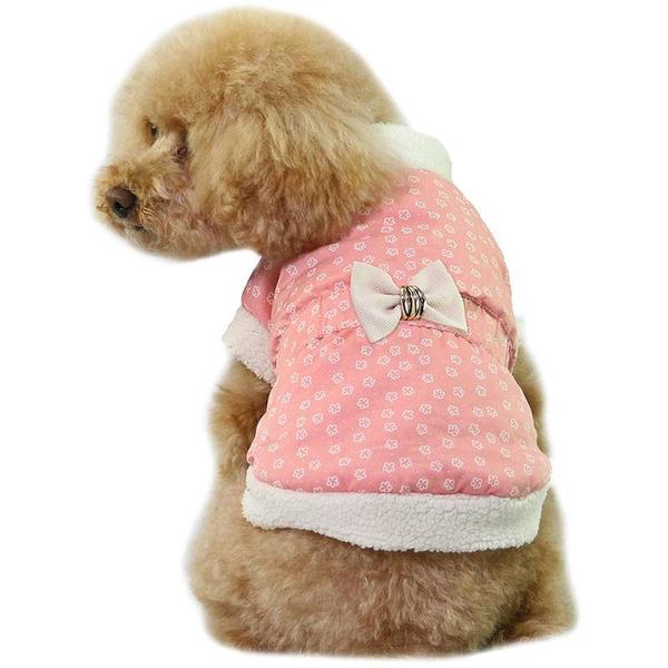 Hundjacka Rosa Hundkläder Pink XS
