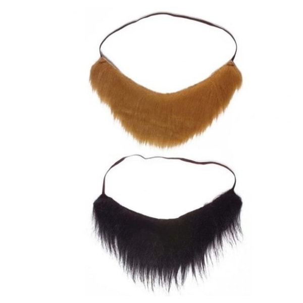 Svart Pirat skägg Maskeradkläder Halloween Black one size