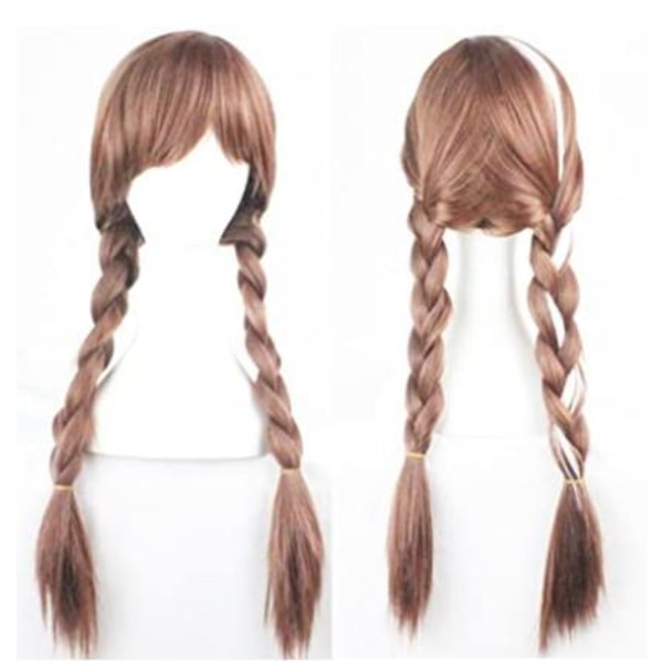 Peruk Frozen för barn Light brown one size