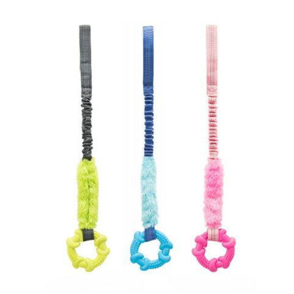 Bungee Tugger med ring, ø 10/56 cm Blue one size