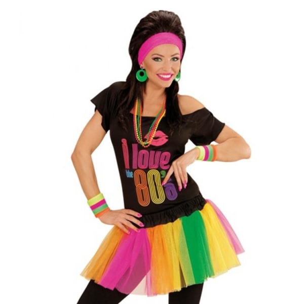 Pride färgad kjol Tutukjol Regnbågsfärgad Multicolor one size