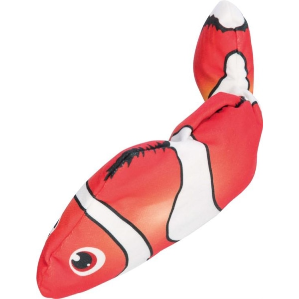 Interaktiivinen kissakoiran aktiviteettilelu Roiskuva kala Red one size