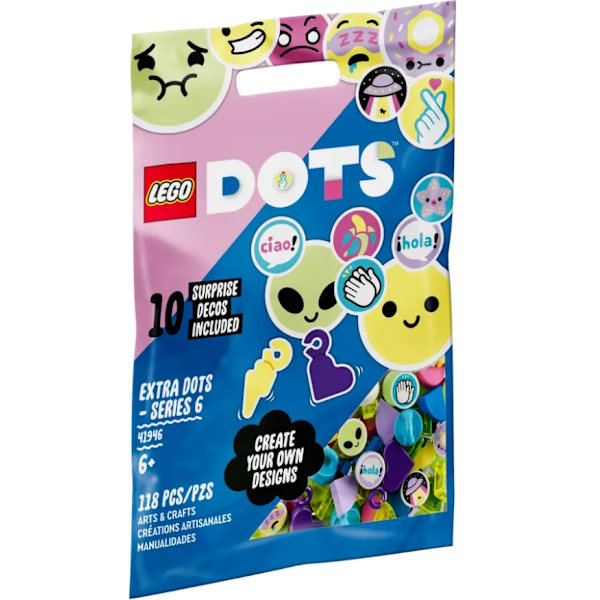 LEGO® 41946 DOTS dekorativa plattor - serie 6 Multicolor one size