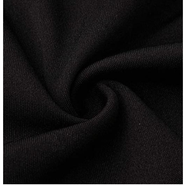 Svarta Leggings med snörning i midjan Svart XL