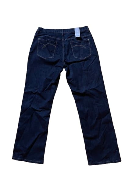 Time Vivian 21 Jeans Blå Justerbar midja Blue L