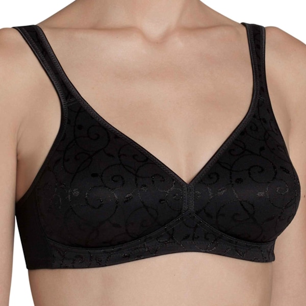 Triumph Elegant Cotton BH Svart 75B Svart 75B