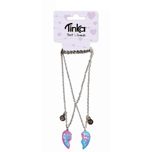 Tinka BFF HALSBAND BFF HJÄRTA ROSA/BLÅGRÖN Multicolor