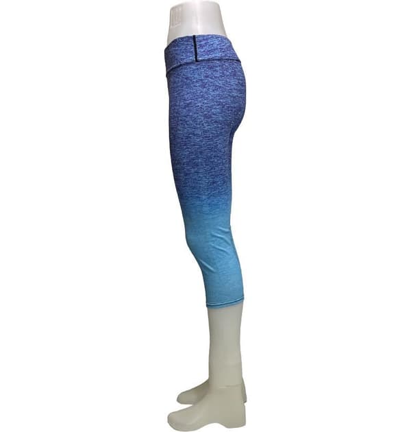 Blå Capri Leggings Blue XXXXL