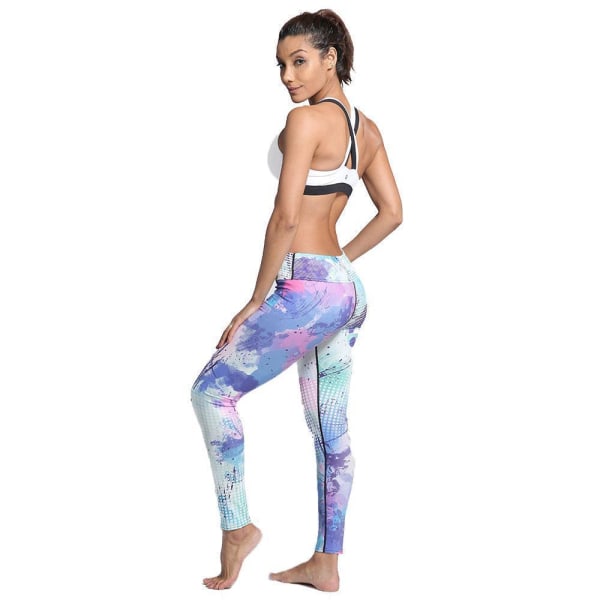 Mashup Yoga Leggings MultiColor XXXXL