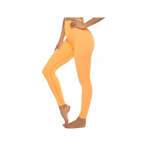 Yoga Leggings Orange Orange L