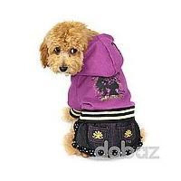 Koiran mekko Purppura Koiran vaatteet Medium Purple M