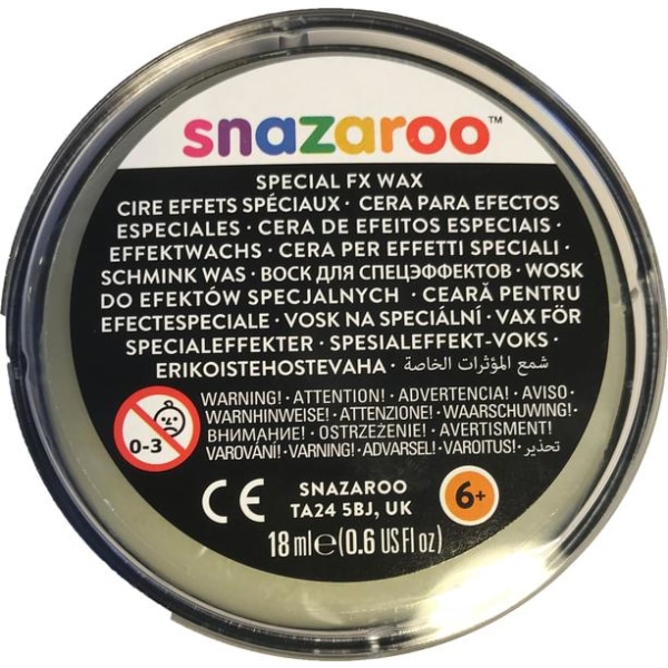 Vax Snarzaroo Special FX wax Transparent one size