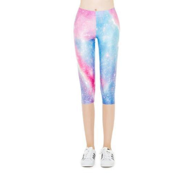 Capri Rainbow Magic Capri Leggings MultiColor L