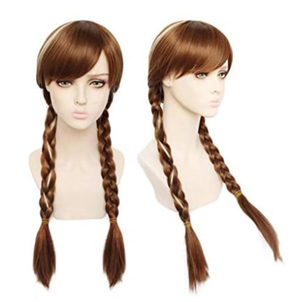 Peruukki Frozen lapsille Light brown one size