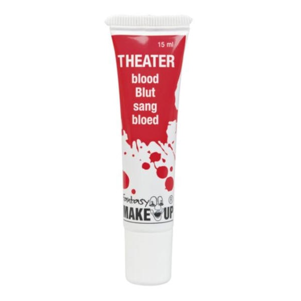 Theatre Blood / Fake Blood 15 ml - Halloween & Masquerade Red one size