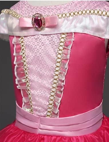Prinsessklänning Rosa Pink 140
