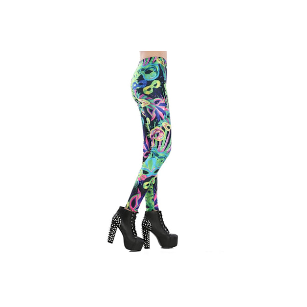 Party Carnival Leggings MultiColor M