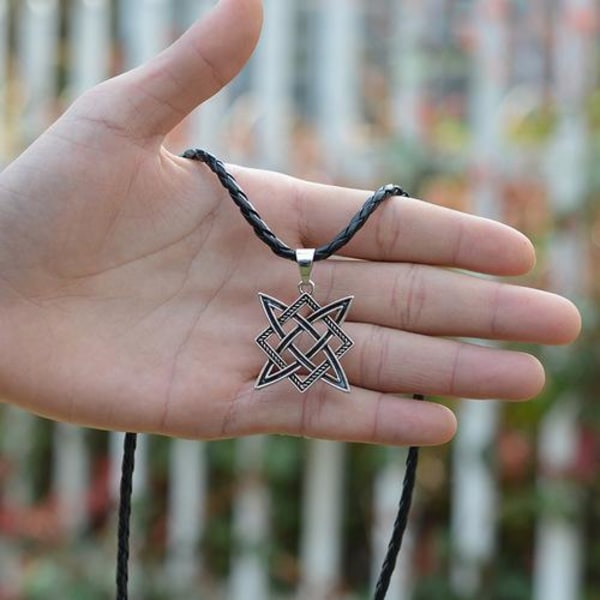 Pirat Viking Halsband Bronze one size
