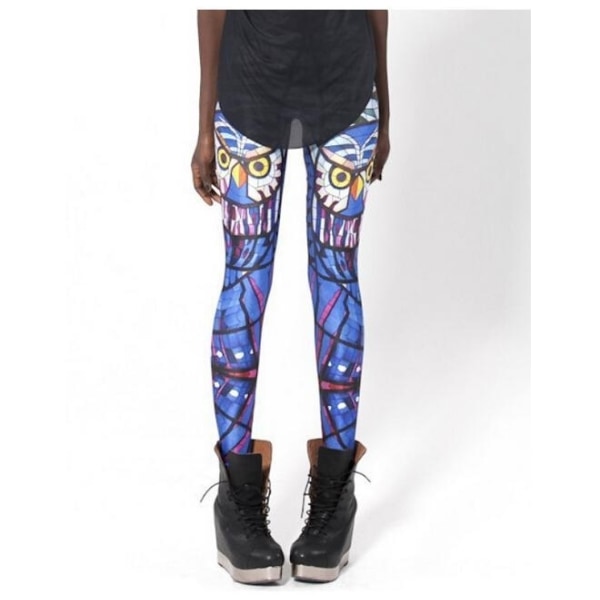 Fånga Ugglan Leggings Multicolor S