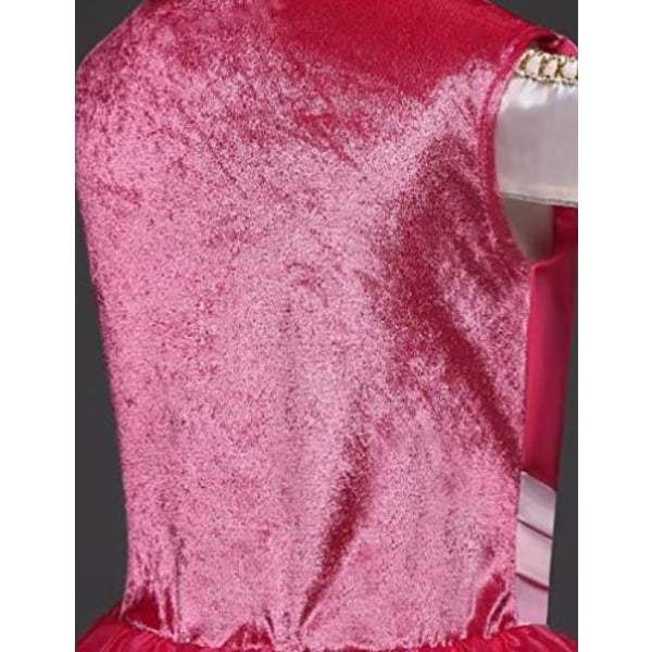 Prinsessklänning Rosa Pink 140