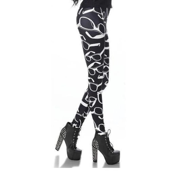 Svarta Spion Leggings Black L