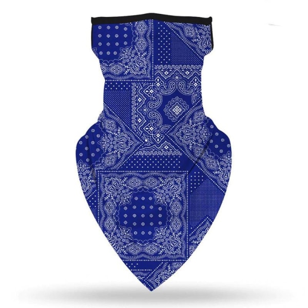 Ansiktsscarf Bandana Baklava Multifunktionsscarfs Tvättbar Blå one size