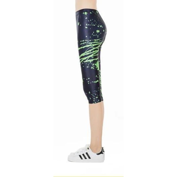 Capri grönfärg Splatter MultiColor S