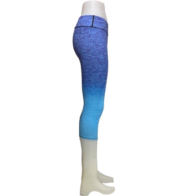 Blå Capri Leggings Blue XXXXL