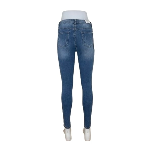 Blå Jeans med stripe på sidorna och mönster XS Blue XS