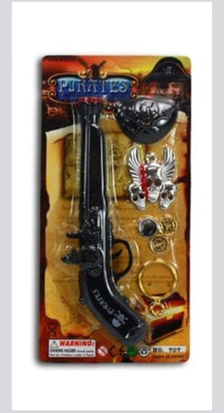 PIRATPISTOLSET Svart one size